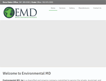 Tablet Screenshot of environmental-md.com